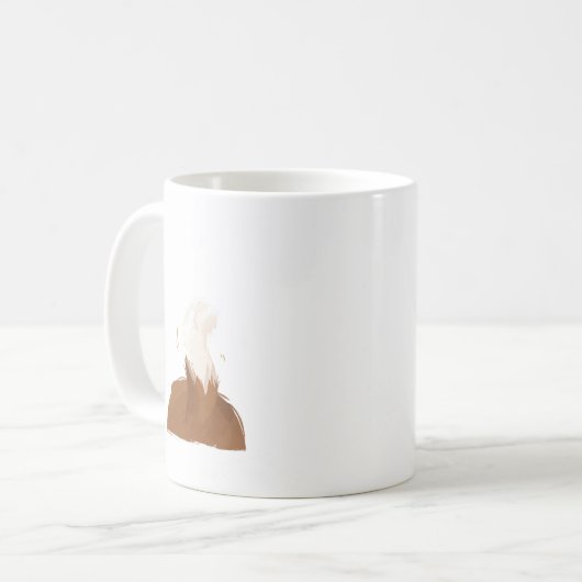 Mug Illustration de l'animal de compagnie St. Bernard  (Devant gauche)