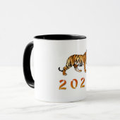 Mug Illustration de l'année chinoise du tigre 2022 (Devant gauche)