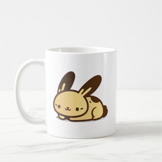 Mug Illustration de lapin | Conception d'œuvres d'art (Gauche)
