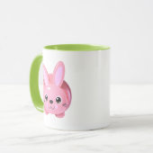 Mug Illustration de lapin mignon (Devant gauche)