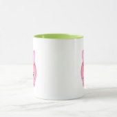 Mug Illustration de lapin mignon (Centre)
