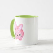 Mug Illustration de lapin mignon (Devant gauche)