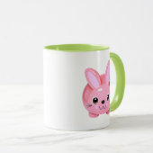 Mug Illustration de lapin mignon (Devant droit)