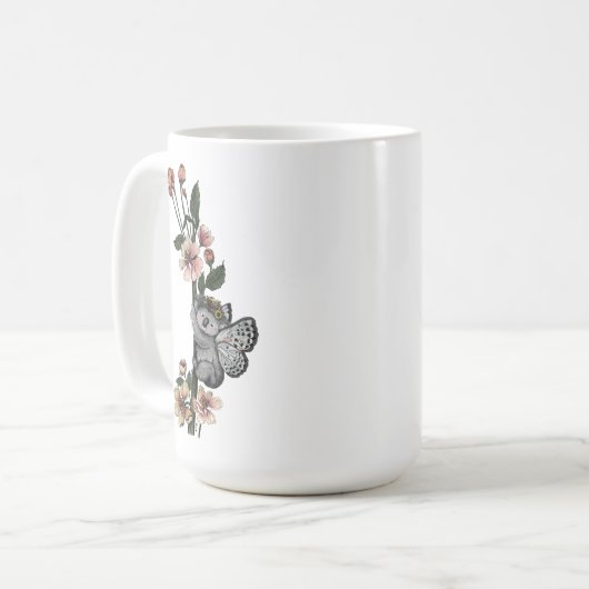 Mug Illustration de l'aquarelle de la béaire de Koala  (Devant gauche)