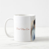 Mug Illustration de l'aquarelle de la meilleure maman (Gauche)