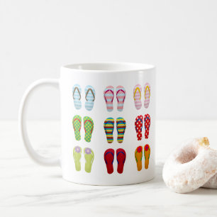 Mug Illustration de l'aquarelle de mode de la bouteill