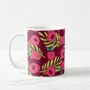Mug Illustration de l'aquarelle dessinée à la main mot