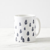 Mug Illustration de l'arbre Motif Mountain Living (Devant droit)