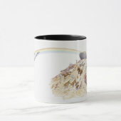 Mug Illustration de l'arche de Noé avec partir (Centre)