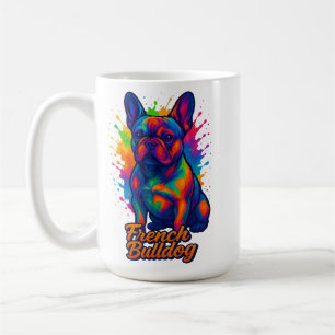 Mug Illustration de l'art de la pop-dog française vibr