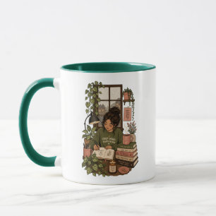 Mug Illustration de l'auto-soin Cottagecore