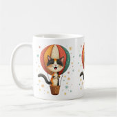 Mug Illustration de l'aventure de Calico Cat (Gauche)