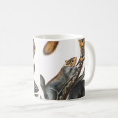 Mug Illustration de l'écureuil de chat (Sciurus cinere (Devant droit)
