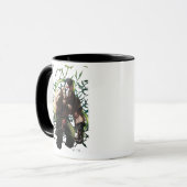Mug Illustration de l'essaim de chauves-souris de Batm (Devant gauche)