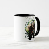 Mug Illustration de l'essaim de chauves-souris de Batm (Devant droit)