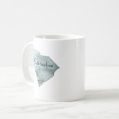 Mug Illustration de l'État de Caroline du Sud (Devant gauche)