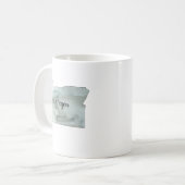 Mug Illustration de l'État de l'Oregon (Devant gauche)