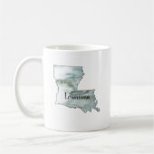 Mug Illustration de l'État de Louisiane (Gauche)