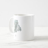 Mug Illustration de l'État de Rhode Island (Devant gauche)