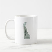 Mug Illustration de l'état du Delaware (Gauche)