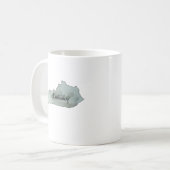 Mug Illustration de l'État du Kentucky (Devant gauche)
