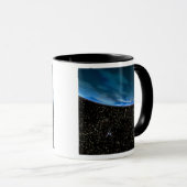 Mug Illustration de l'horizon terrestre (Devant droit)