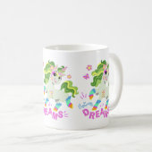 Mug Illustration de licorne mignonne #2 (Devant droit)