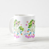 Mug Illustration de licorne mignonne #2 (Devant gauche)