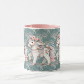 Mug Illustration de l'Imaginaire Floral Pastel Horse (Centre)
