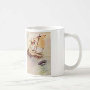 Mug Illustration de livre originale de Peter Pan -