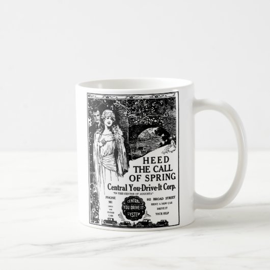 Mug Illustration de location de 1926 automobiles (Droite)