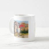 Mug Illustration de l'oie des trois petits chatons (Devant gauche)