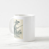 Mug Illustration de Louis Wain -- Chat de pêche allé (Devant gauche)