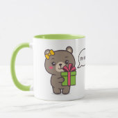Mug Illustration de l'ours en peluche (Gauche)