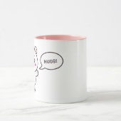 Mug Illustration de l'ours en peluche (Centre)