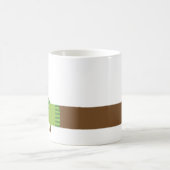 Mug Illustration de mignonne long Dachshund (Centre)