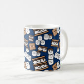 Mug Illustration de mignonne Smores Marshmallow (Devant droit)