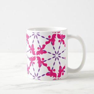 Mug Illustration de motif de caniche personnalisable