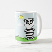 Mug Illustration de Panda Mignon (Devant droit)
