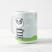 Mug Illustration de Panda Mignon (Devant gauche)