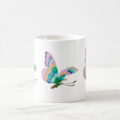 Mug Illustration de papillon coloré (Centre)