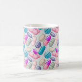 Mug Illustration de pilules pastel de pharmacien (Centre)