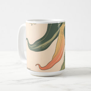 Mug Illustration de poivre chili vintage