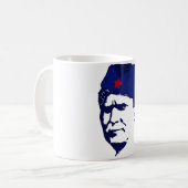 Mug Illustration de portrait de Broz de josip de Tito (Devant gauche)