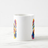 Mug Illustration de portrait de Terrier du Yorkshire P (Centre)