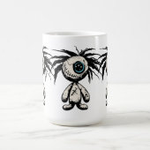 Mug Illustration de poupée vaudou déplaisante (Centre)