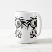 Mug Illustration de poupée vaudou déplaisante (Devant droit)