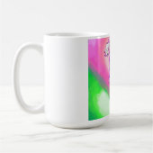 Mug Illustration de princesse de fantasy rêveuse sur m (Gauche)