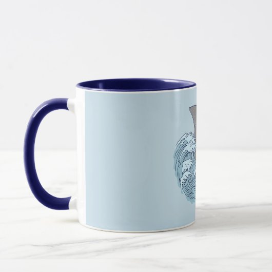 Mug Illustration de requin (Gauche)