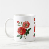 Mug Illustration de rose rouge vintage Thunder_Cove (Gauche)